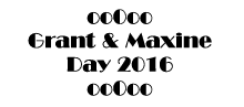 Grant and Maxine Day